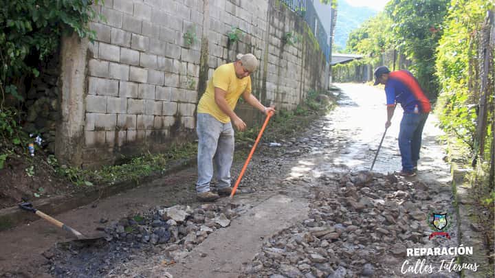 Alcaldia Municipal Realiza Mejoras en Las calles del municipio